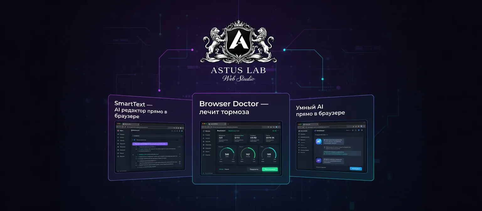 Три розширення ASTUS LAB для Chrome: порівняння та рекомендації